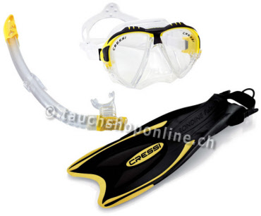 Cressi Snorkelset Bundle