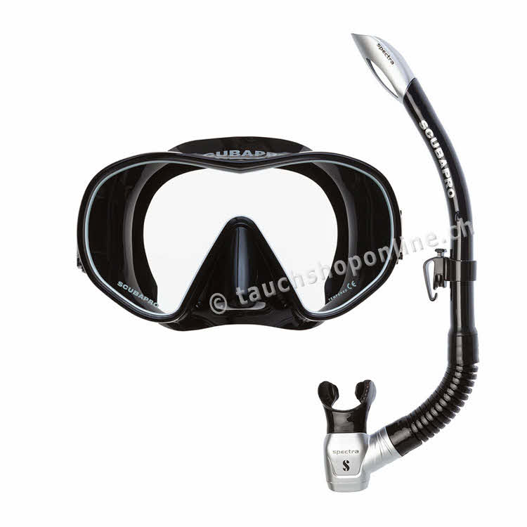 Scubapro Tauchmaske Solo Schnorchel Spectra Set