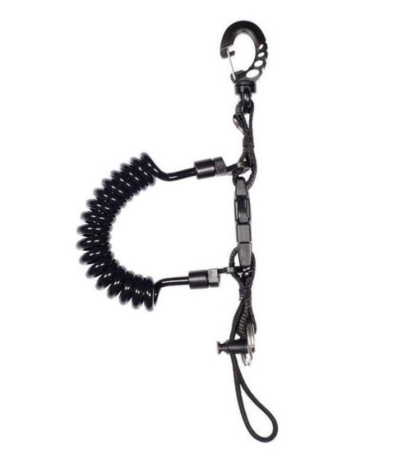 Mares Spiralkabel mit Karabiner