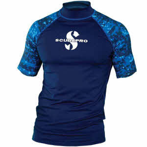 Mares Rash Guard Trilastic Short Sleeve Herren