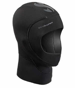 Everflex Diving Hood, Face Seal, 5/3 mm 