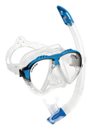 Cressi Tauchmasken Schnorchel Set Matrix Vip