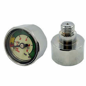 Apeks Mini Pressure Gauge Air