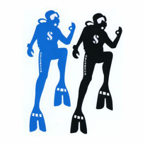 Scubapro Diver Sticker